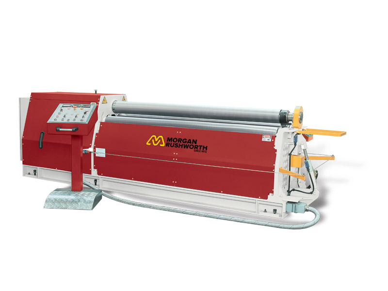 Morgan Rushworth DPBR-4 1550.245 Hydraulic 4-Roll Plate Bending Rolls